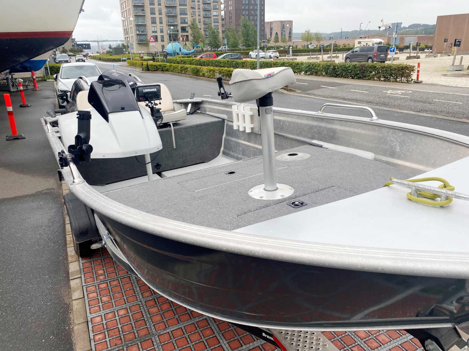 Smartliner Aluminium 450 Bass, Motor boat for sale, Denmark